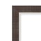 Amanti Art Non-Beveled Wood Wall Mirror, Whiskey Brown Rustic Frame